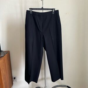 Zara High Rise Straight Leg Ankle Pant Culotte
